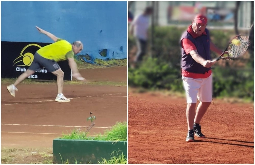  Experimentados tenistas dan vida al torneo “Héroes de Agosto” en Club de Tenis de Talca